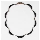 Jewelry Plata 950 Onyx Necklace