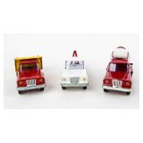 Lot Of 3 Vintage Tonka AMC Jeep Work Trucks