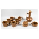 Lot of 9 Vintage Stoneware Pieces