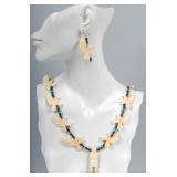 Jewelry Vintage Fetish Necklace & Earrings