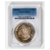 Coin 1879-S Morgan Silver Dollar PCGS MS65