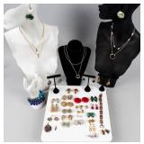 Jewelry Lot of Vintage Costume Jewelry