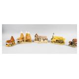 Lot of 5 David Winter Cottages