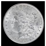 Coin 1898 Morgan Silver Dollar in Brilliant Unc.