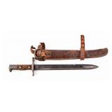 1898 Krag Jorgensen Rifle Bayonet Cavalry Scabbard