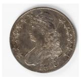 Coin 1826 Capped Bust Half Dollar in Very Fine