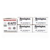 Ammo 300 Rounds Of .45 ACP Remington & Winchester