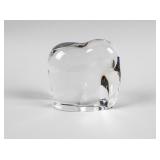 Baccarat France Glass Elephant Figurine
