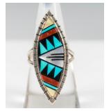Jewelry Sterling Silver Zuni Ring