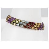 Jewelry Sterling Silver Tennis Bracelet