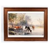 Art ï¿½Cowsï¿½ by H. W. Moore