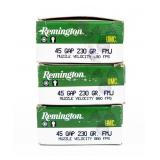 Ammo 150 Rounds Of .45 GAP FMJ Remington UMC