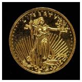 Coin Gold Miniature $20 Saint Gaudens 22Kt Gold