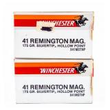 Ammo 100 Rounds .41 Rem Mag