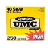 Ammo 250 Rounds .40 S&W