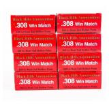 Ammo 160 Rounds Of 168 Gr Boat-Tail HP Black Hills