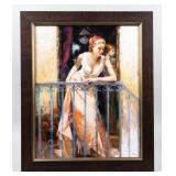 Art ï¿½At The Balconyï¿½ Limited Edition By Pino