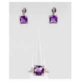 Jewelry Sterling Silver Earrings & Ring