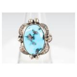 Jewelry Sterling Silver Turquoise Ring