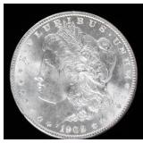 Coin 1902-O Morgan Silver Dollar in Almost Unc.