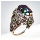 Jewelry Sterling Silver Filigree Ring