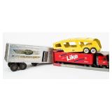 Lot Of 3 Vintage Truck And Trailers
