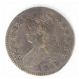 Coin 1812 Capped Bust Half Dollar in Good +