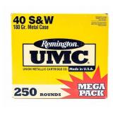 Ammo 250 Rounds .40 S&W