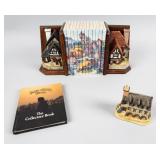 David Winter Cottage Books/Bookends