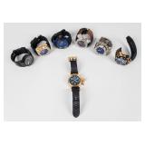 Jewelry Lot of 7 Menï¿½s Wrist Watches