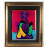 Art ï¿½The Purple Armchairï¿½ Picasso Inspired