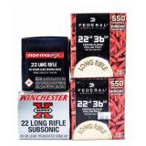 Ammo 2100 Rounds .22lr