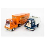 Lot Of 2 Tonka Moving And Sanitation Trucks
