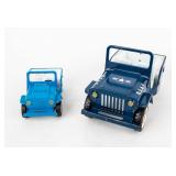 Lot Of 2 Vintage Tonka Toy Jeeps
