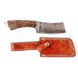 Knife Damascus Blade Hand Made Custom Knife