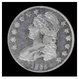 Coin 1835 Capped Bust Half Dollar in Very Fine