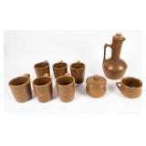 Monmouth Dekalb Pottery Stoneware Set