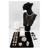 Jewelry Lot of Vintage Costume Jewelry