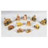 Lot of 11 David Winter Cottages