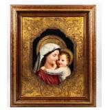 Art ï¿½Madonna and Childï¿½ Antique Painting