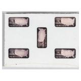 Coin (5).999 Silver Bars America The Beauti  5 Ozt