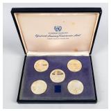 Coin United Nations  .925 Sterling 4+ Ozt
