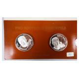 Coin (2).925 Silver Rounds Football   2 + Ozt