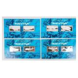 Coin (8).999 Silver Bars World of Flight  8 Ozt