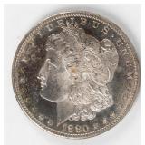 Coin 1880-S Morgan Silver Dollar Brilliant Unc.