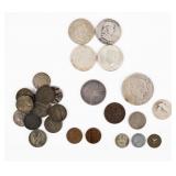 Coin Assorted U.S Coinage Silver Dollar +