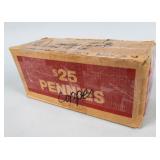 Coin Copper Lincoln Cents 17 Lbs $25.00 Face