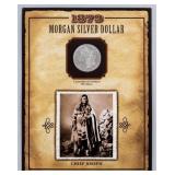 Coin 1879 Morgan Silver Dollar Chief Joseph