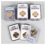 Coin 15 Presidential & Sacagewea $