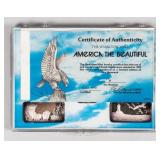 Coin (5).999 Silver Bars America The Beauti  5 Ozt